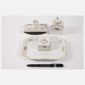 Meissen Schreibset "Rosenkranz"