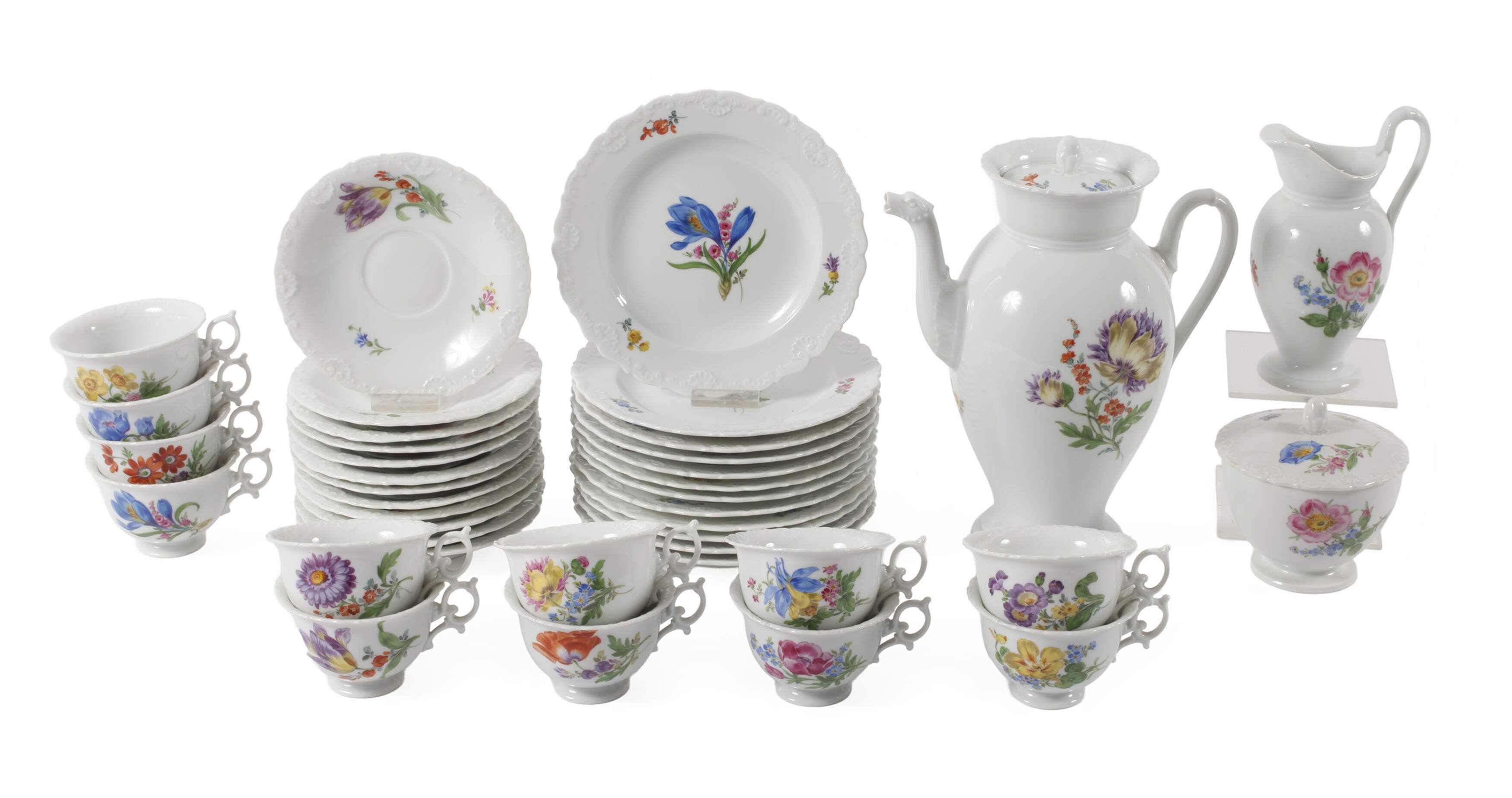 Meissen Kaffeeservice "Blume 2"