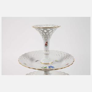 Meissen große Etagere "Blume 2"