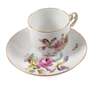Meissen Kaffeetasse "Blumen und Insekten"
