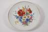 Meissen drei Wandteller Blumenmalerei