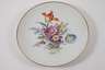 Meissen drei Wandteller Blumenmalerei