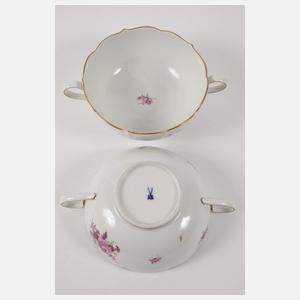 Meissen Speiseservice "Blumenbukett/Goldgräser"