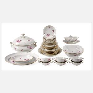 Meissen Speiseservice "Blumenbukett/Goldgräser"