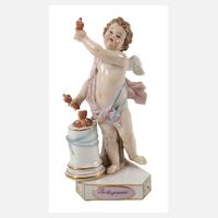Meissen Amorette "Je les punis - ich strafe sie"111