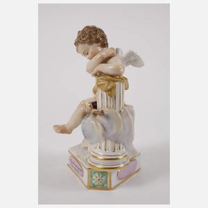 Meissen Amorette "Las de vaincre, je me repose"