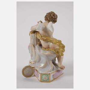 Meissen Amorette "Las de vaincre, je me repose"