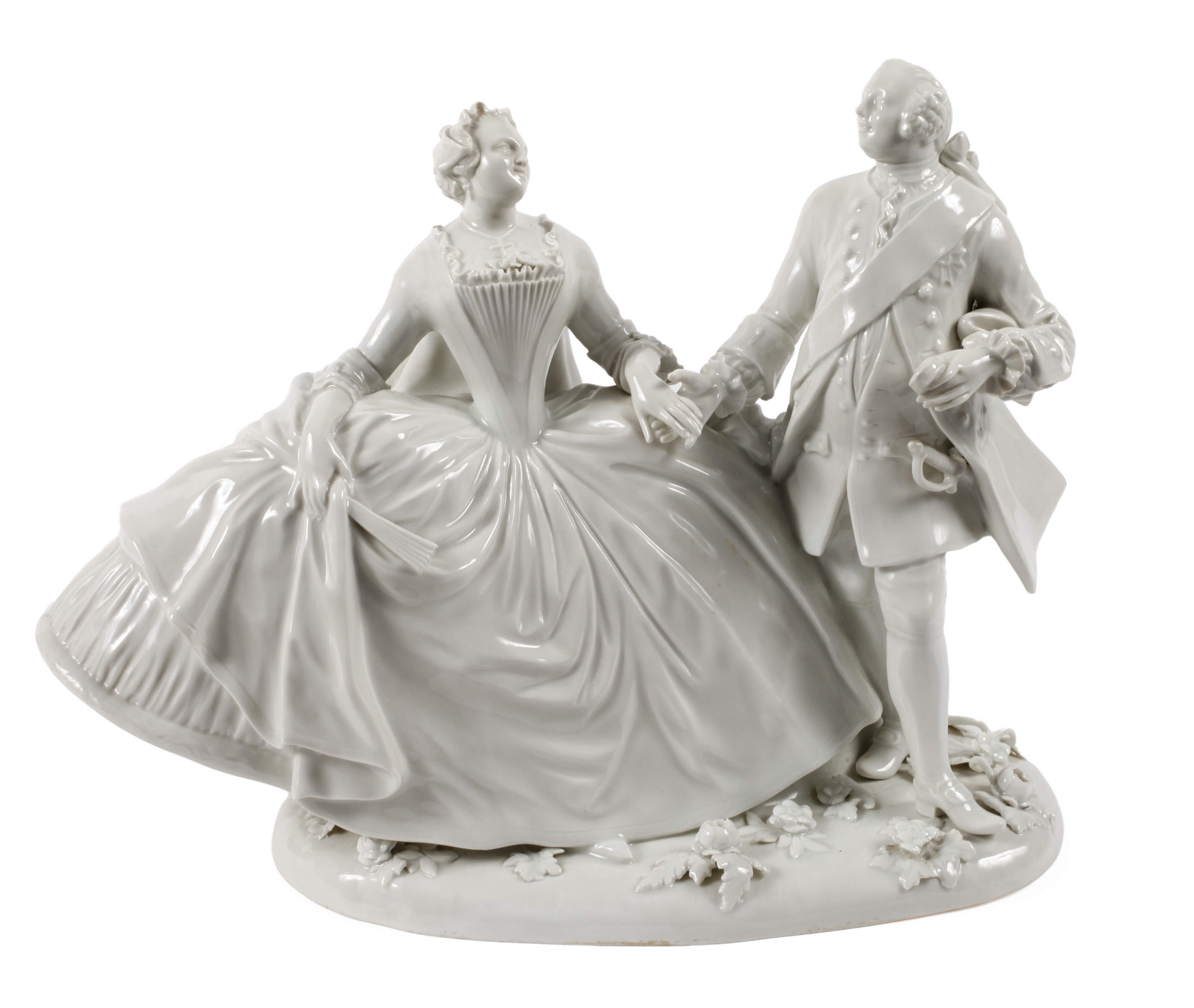 Meissen "Liebesgruppe/Der polnische Handkuss"
