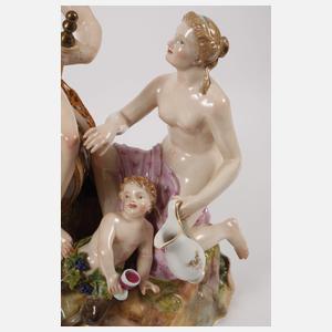 Meissen große "Bacchusgruppe"