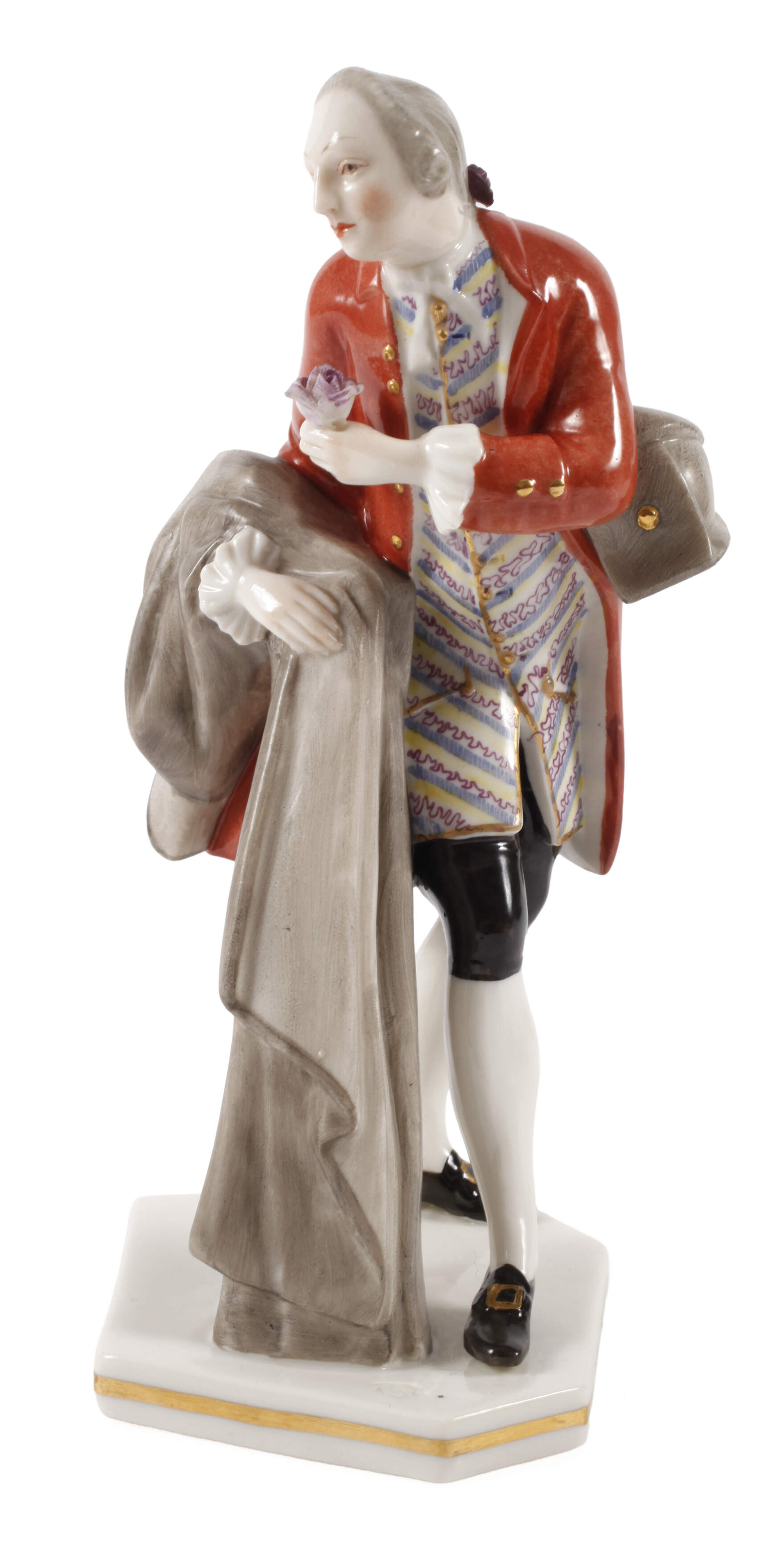 Nymphenburg "Herr im Mantel"