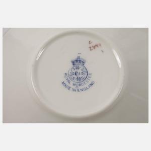 Royal Worcester England prunkvolles Mokkaservice