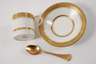 Royal Worcester England prunkvolles Mokkaservice