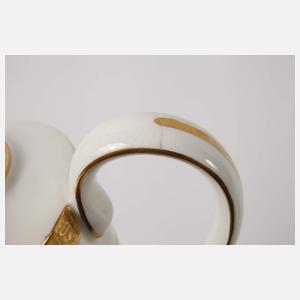 Royal Worcester England prunkvolles Mokkaservice