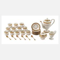 Royal Worcester England prunkvolles Mokkaservice111