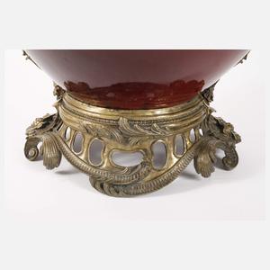 Großer Cachepot mit Bronzemontur