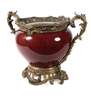 Großer Cachepot mit Bronzemontur