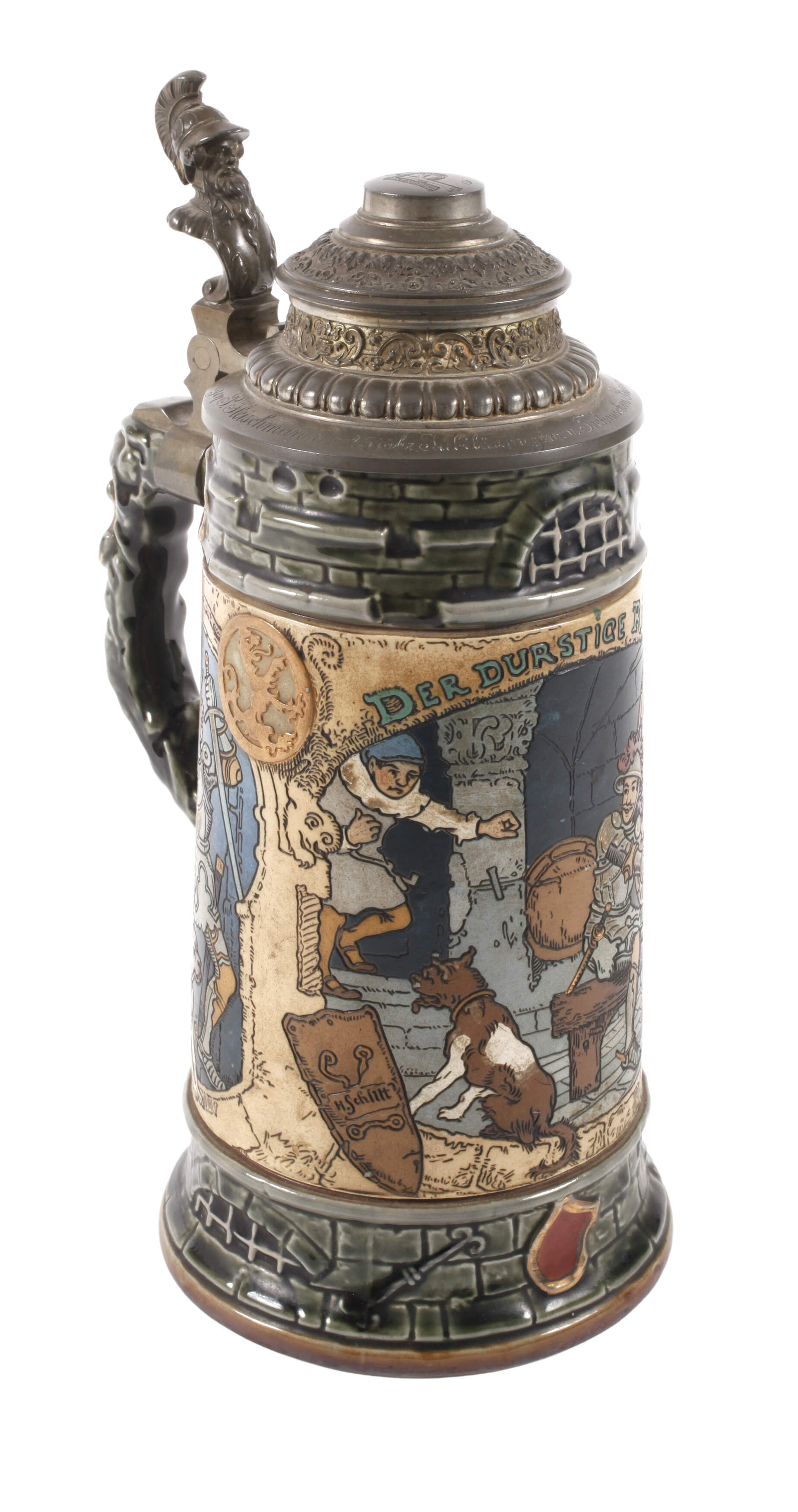 Villeroy & Boch Bierkrug Der durstige Ritter