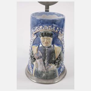 Großer Bierkrug Ludwig Hohlwein