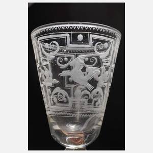 Seltener barocker Deckelpokal