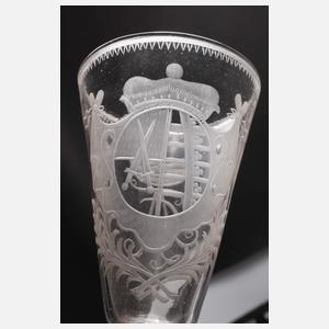 Barockglas Sachsen