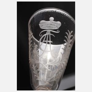 Barockglas Sachsen