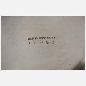 Silber Zucker-/Sahneset