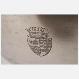 Großer Silberpokal aus Adelsbesitz