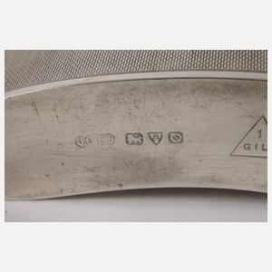 Silber Flachmann England