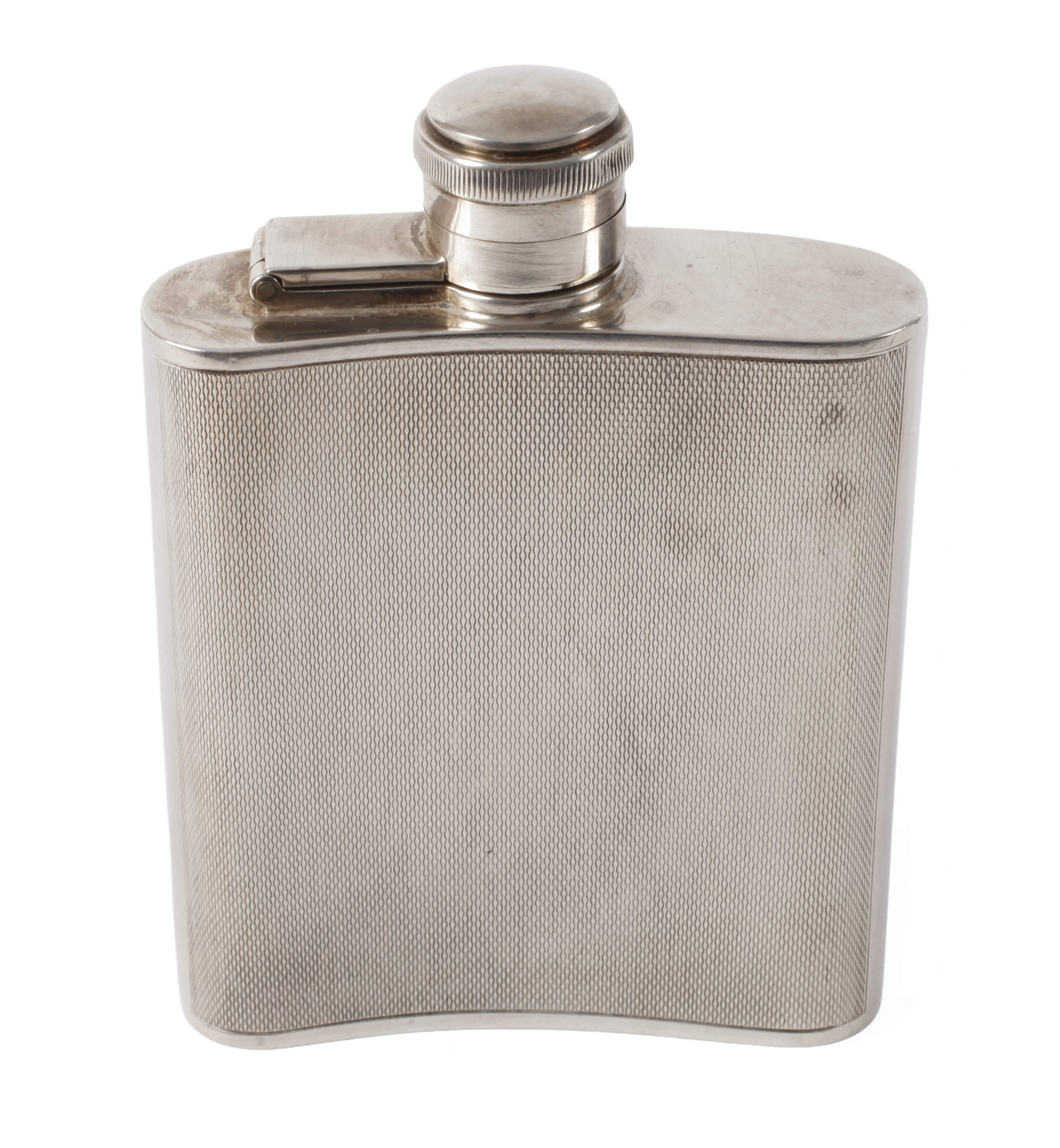 Silber Flachmann England