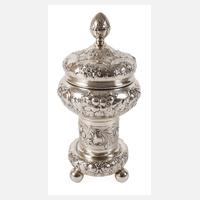 Silber Deckelpokal als Ehrengeschenk111