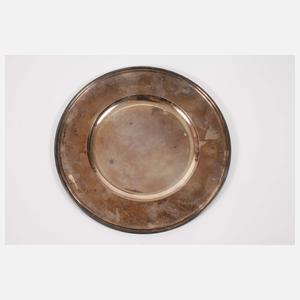 Silber vier Platzteller