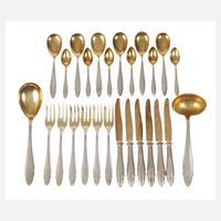 Silber Dessertbesteck "Chippendale"111