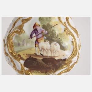 Snuffbottle "émail de saxe"