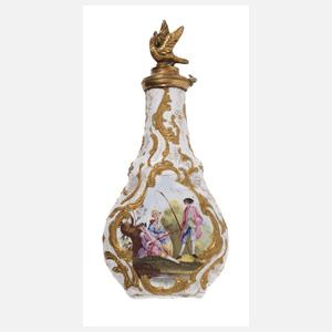 Snuffbottle "émail de saxe"