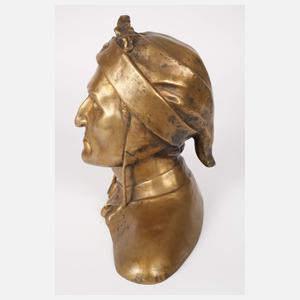 Bronzebüste Dante Alighieri