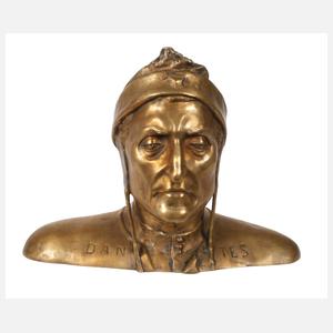 Bronzebüste Dante Alighieri