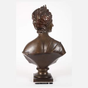 nach Jean-Antoine Houdon, Büste der Diana