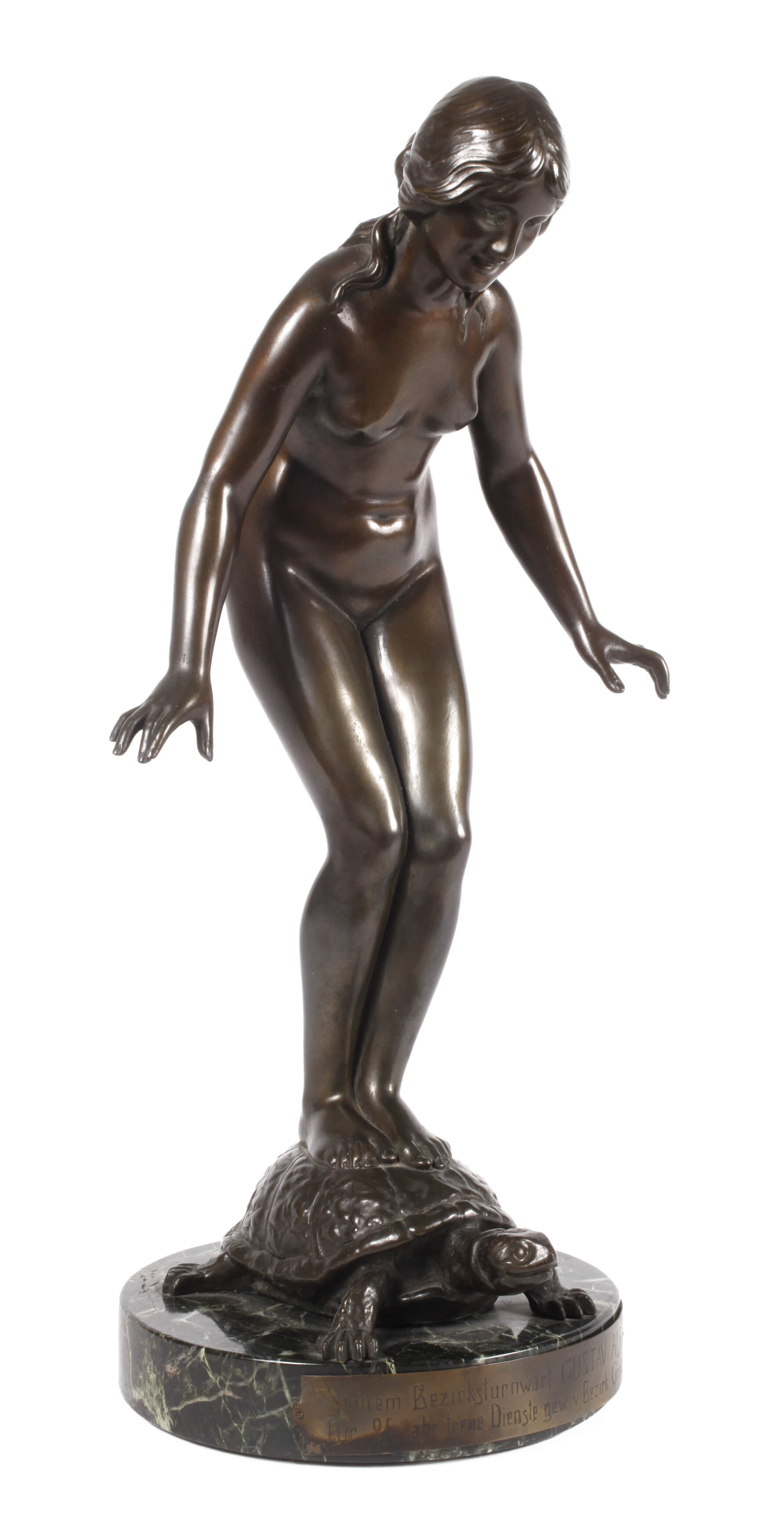 Richard Daniel Fabricius, Aphrodite auf der Schildkröte