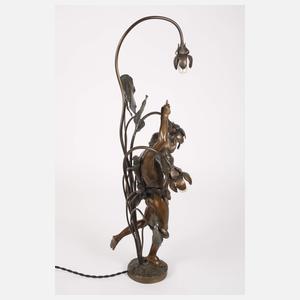 Jean Jaques Pradier, figürliche Tischlampe