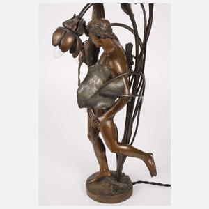 Jean Jaques Pradier, figürliche Tischlampe