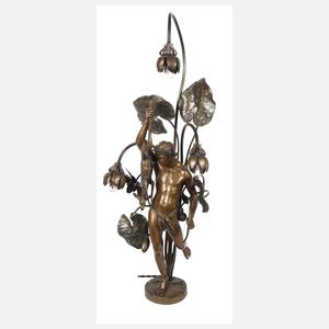 Jean Jaques Pradier, figürliche Tischlampe