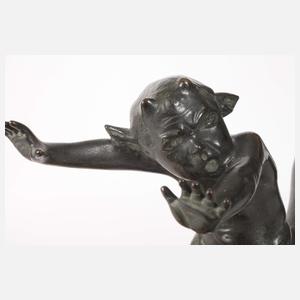 Otto Pilz, Nymphe und Faun