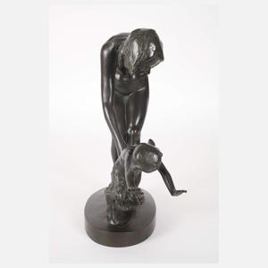 Otto Pilz, Nymphe und Faun