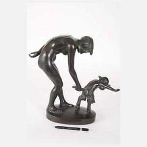 Otto Pilz, Nymphe und Faun