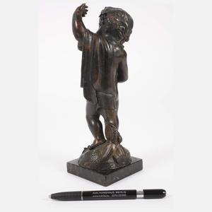 Putto als Bacchant
