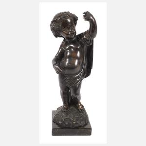 Putto als Bacchant