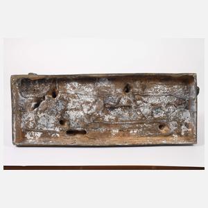 Bronzegruppe Bäuerin mit Kuh