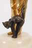 Georges Omerth, trauriger Pierrot mit Katze