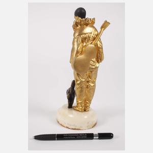 Georges Omerth, trauriger Pierrot mit Katze