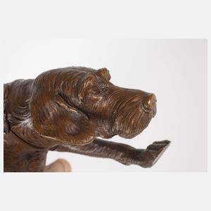 Ernst Fassbender, Jagdhund auf der Fährte